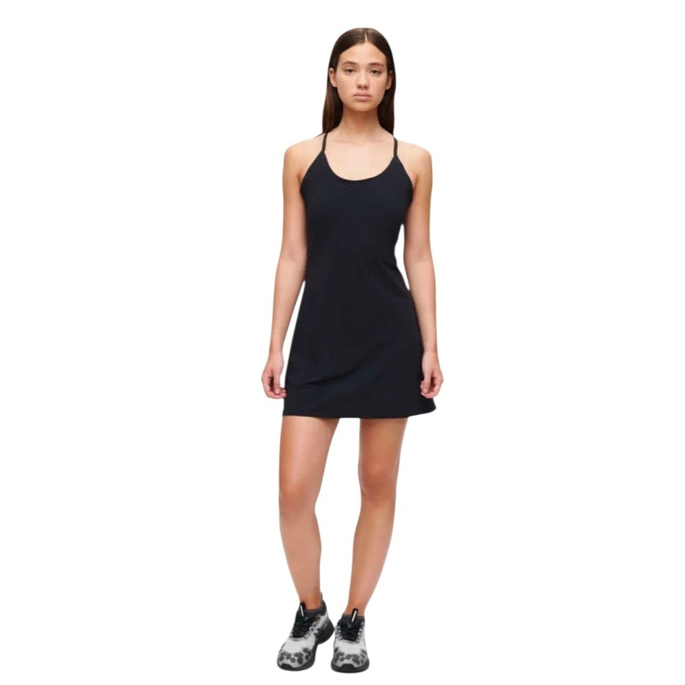 Outdoor Voices Exercise Dress Womens Medium Black Shorts Tennis Athletic